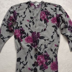 Christian Dior separates 80s vintage wool rabbit hair cardigan